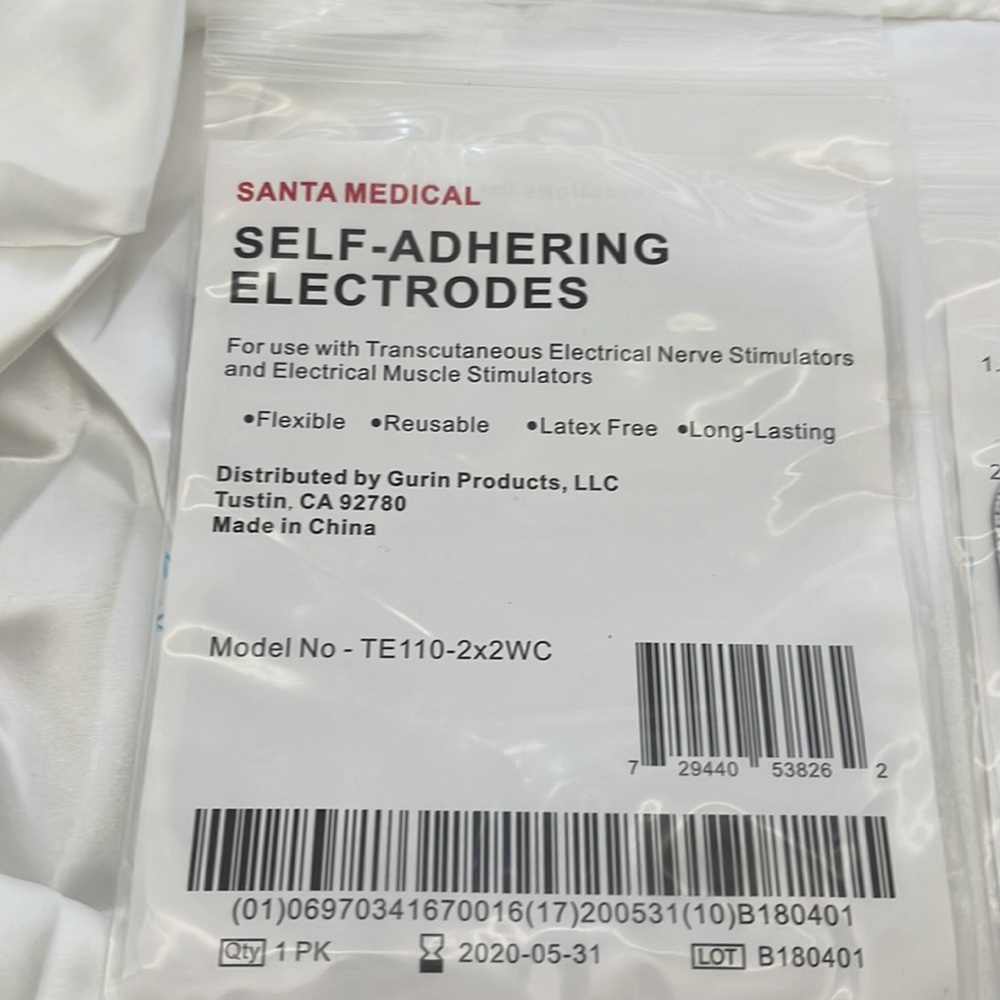3/$10 NEW 2 packages self adhesive electrodes - Picture 3 of 3